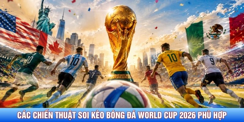 C&aacute;c chiến thuật soi k&egrave;o b&oacute;ng đ&aacute; World Cup 2026 ph&ugrave; hợp